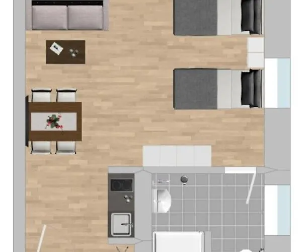 דירה Am1040 - Smarte Monteurwohnung In Super Lage אמברג